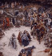 James Tissot What Our Saviour Saw from the Cross France oil painting artist